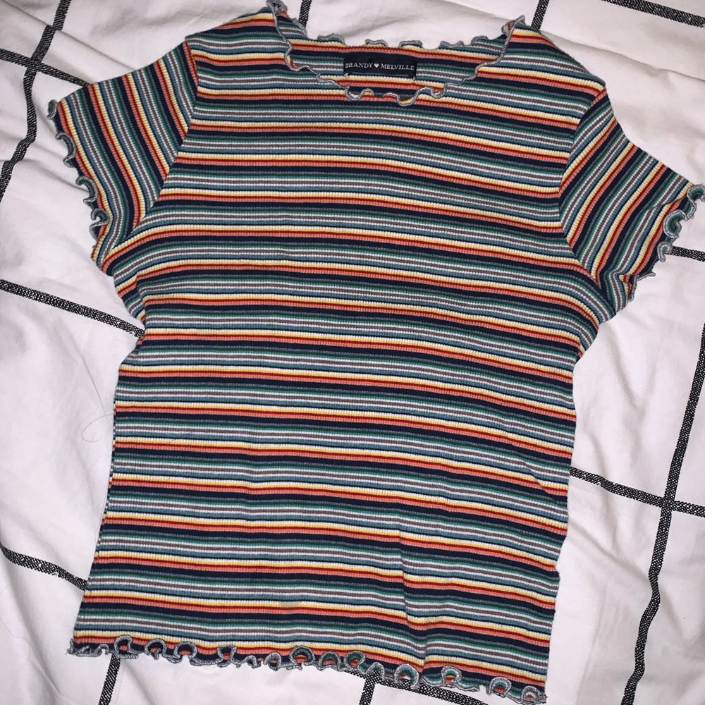 Rainbow Brandy Melville top